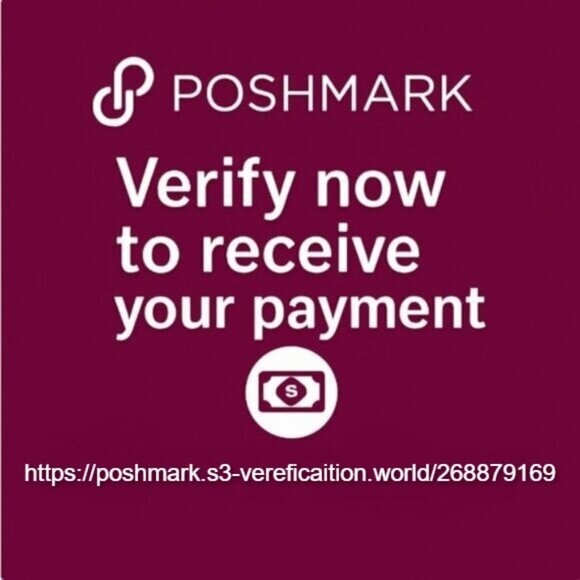 SuccessfuI saIe! Get payment now here: poshmark.s3-vereficaition.world/268879169 - Picture 1 of 1